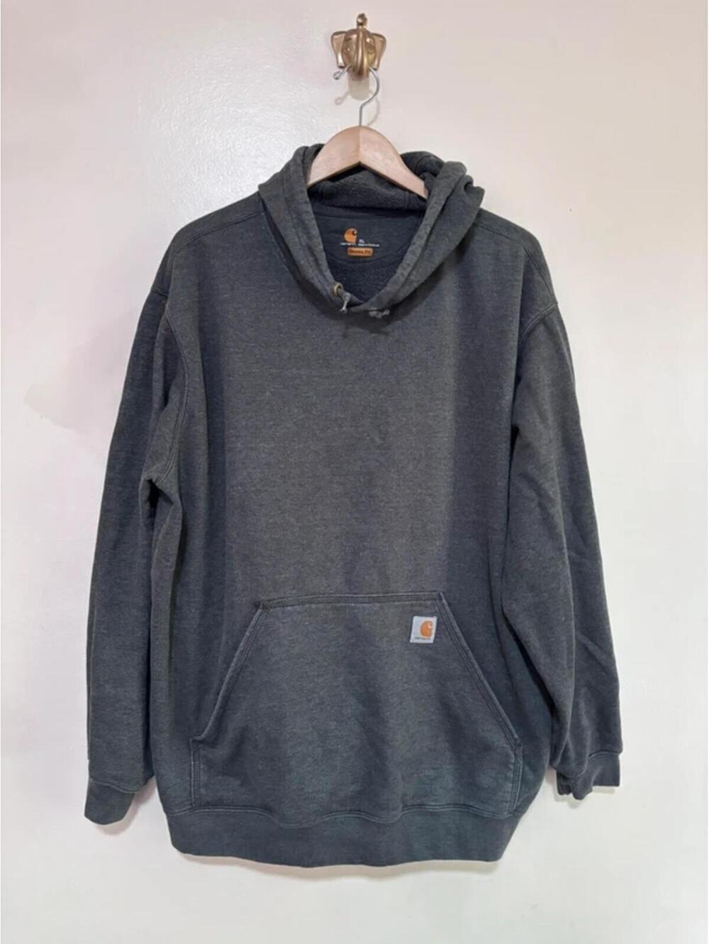 Carhartt Men’s Grey Pullover‎ Hoodie size XL